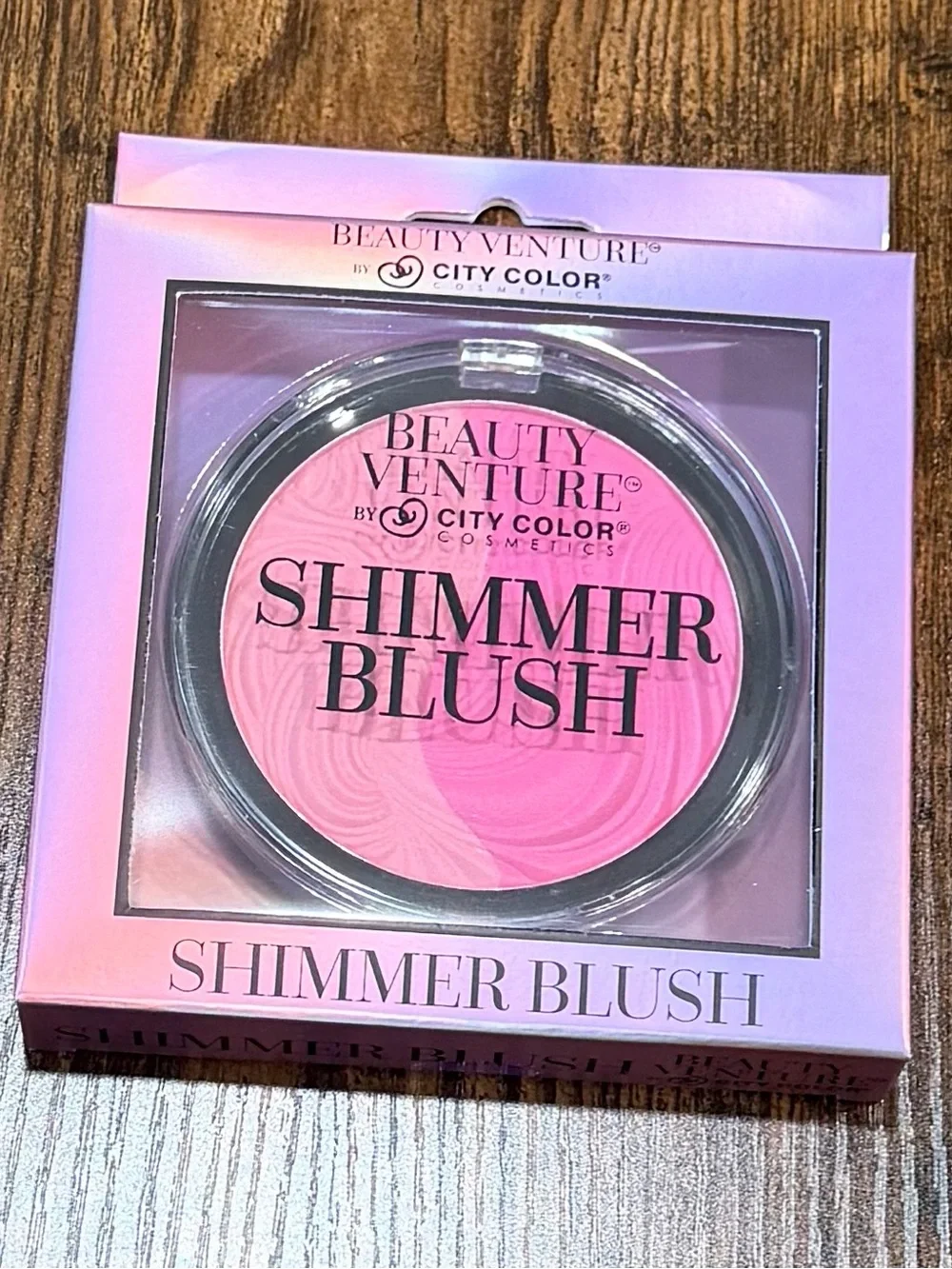 City Color Beauty Venture Shimmer Blush - Pink
